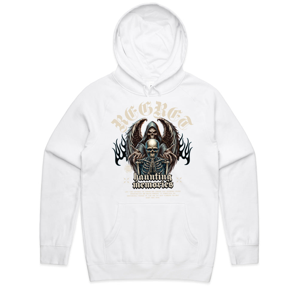 Regret’s Shadow: Haunting Memories Skull Tee