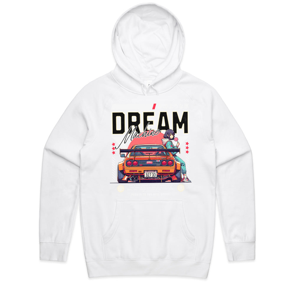 Dream Machine: Retro Racer Streetwear Tee