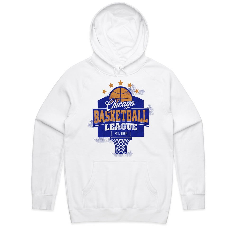 Windy City Hoops: Chicago Basketball League Tee