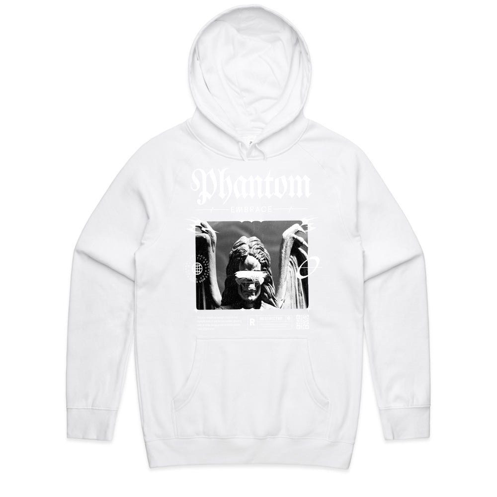 Phantom Embrace: Dark Aesthetic Streetwear Tee