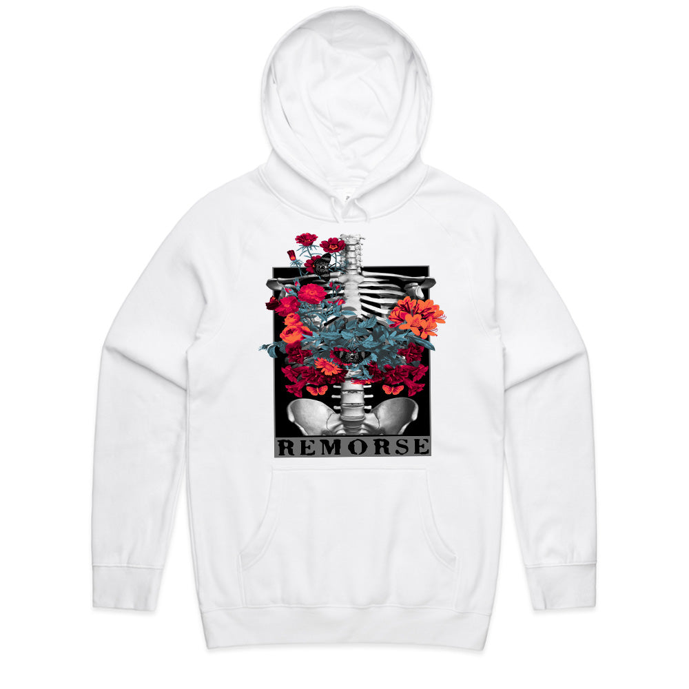 Floral Remorse: Blooming Skeleton Tee
