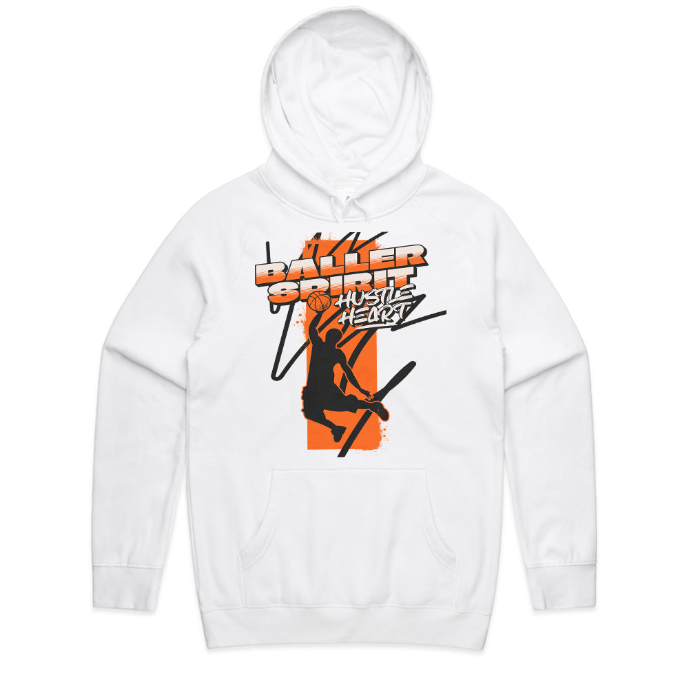 Baller Spirit: Hustle & Heart Dunk Tee