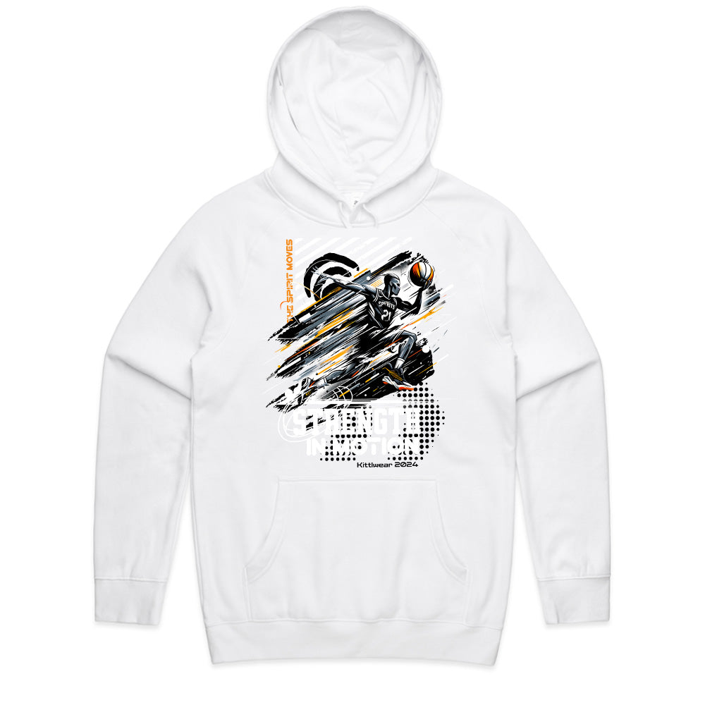 Full Court Fury: Strength in Motion Tee