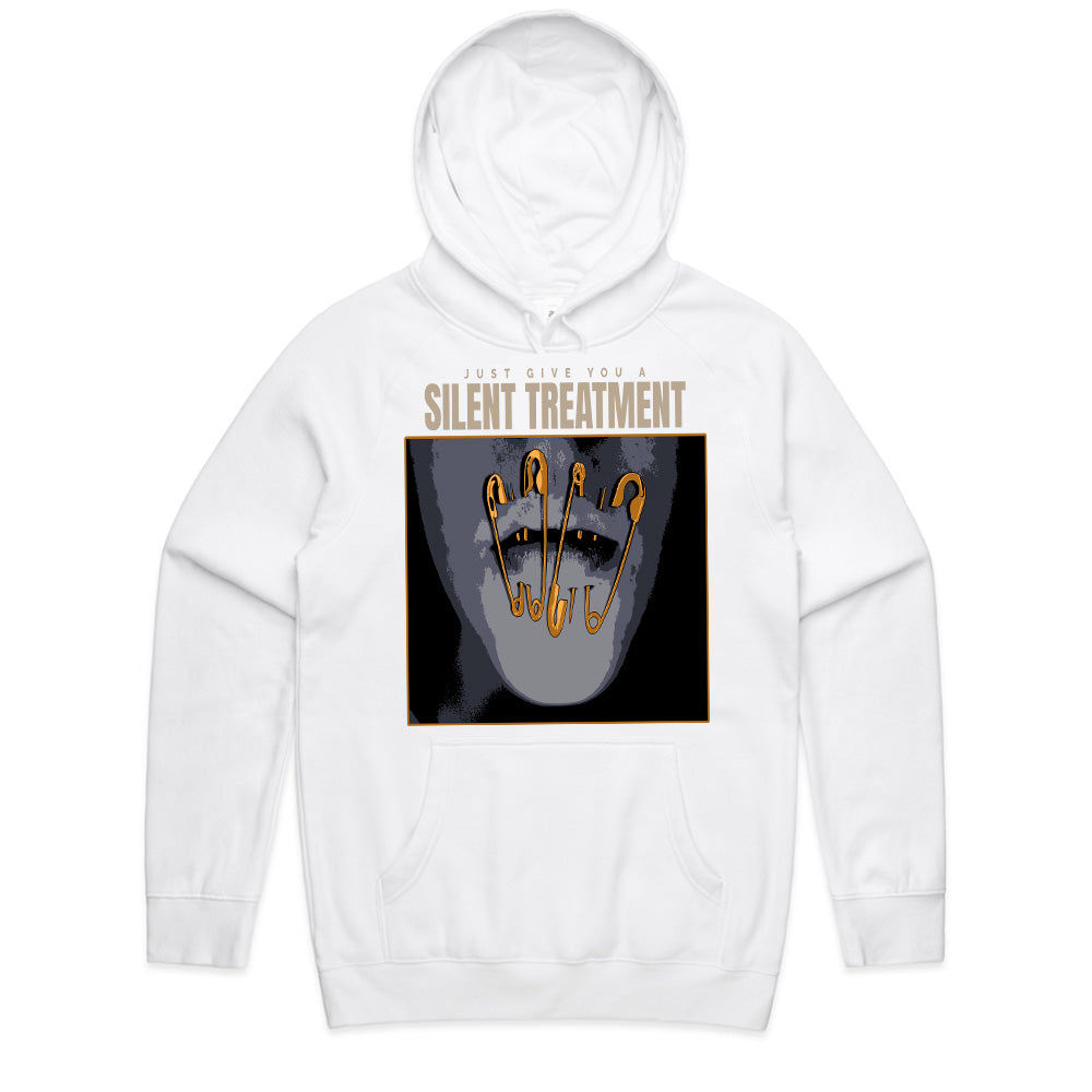 Silent Treatment: Locked Lips Statement Tee