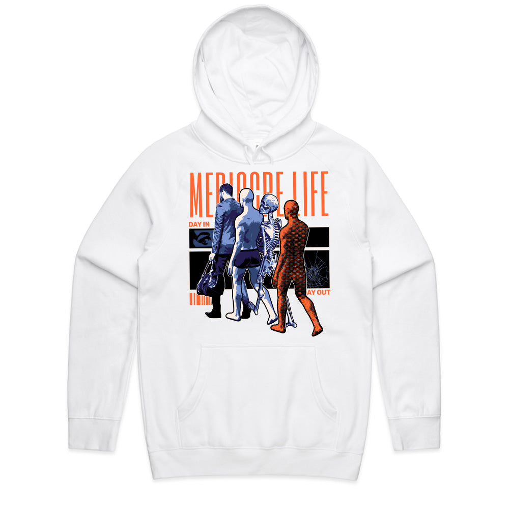 Existential Grind: Mediocre Life Statement Tee