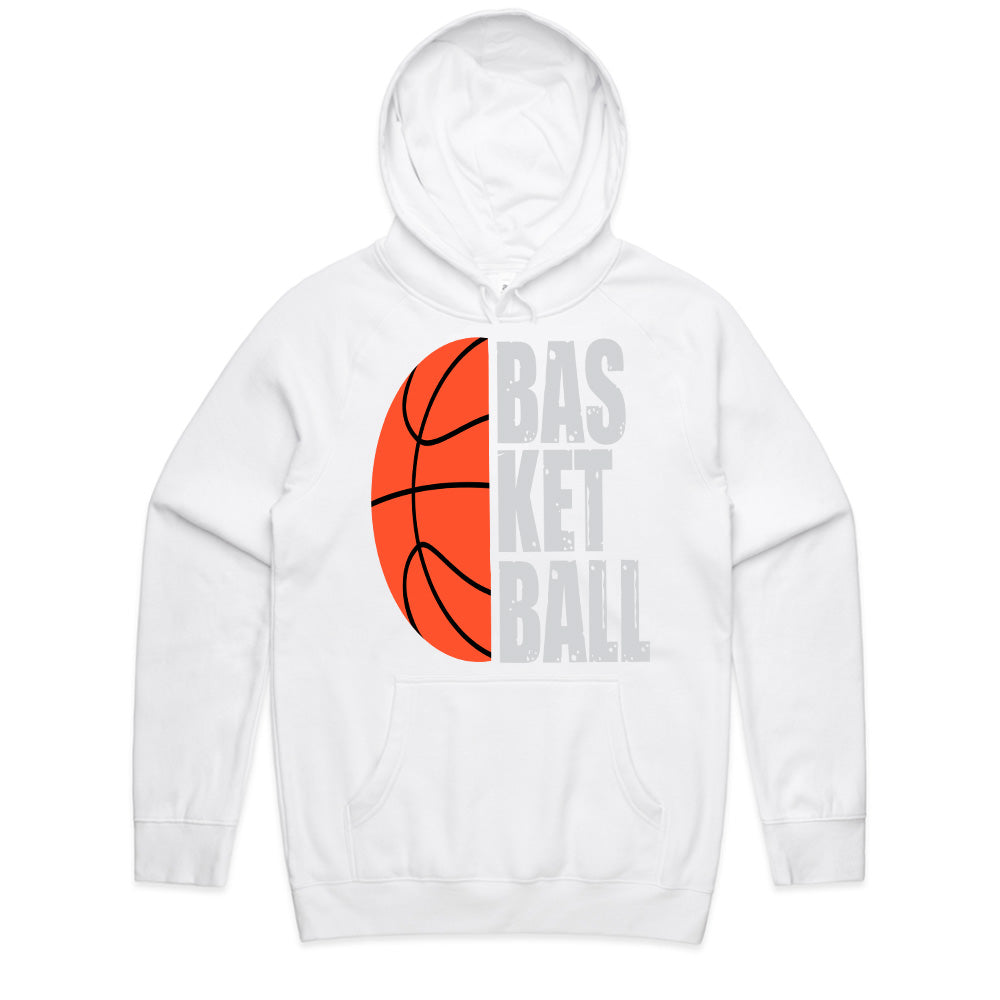 Split Court: Minimalist Basketball Passion Tee