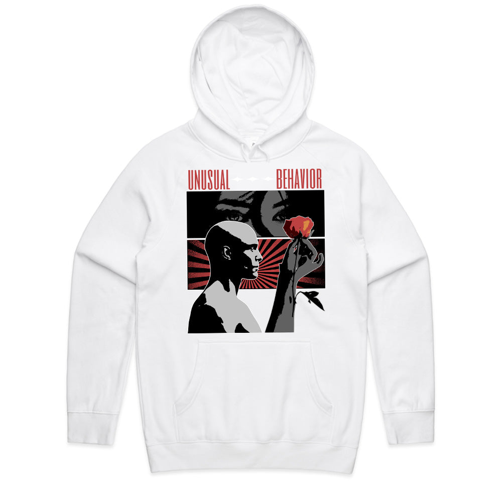 Crimson Gaze: Unusual Behavior Art Tee