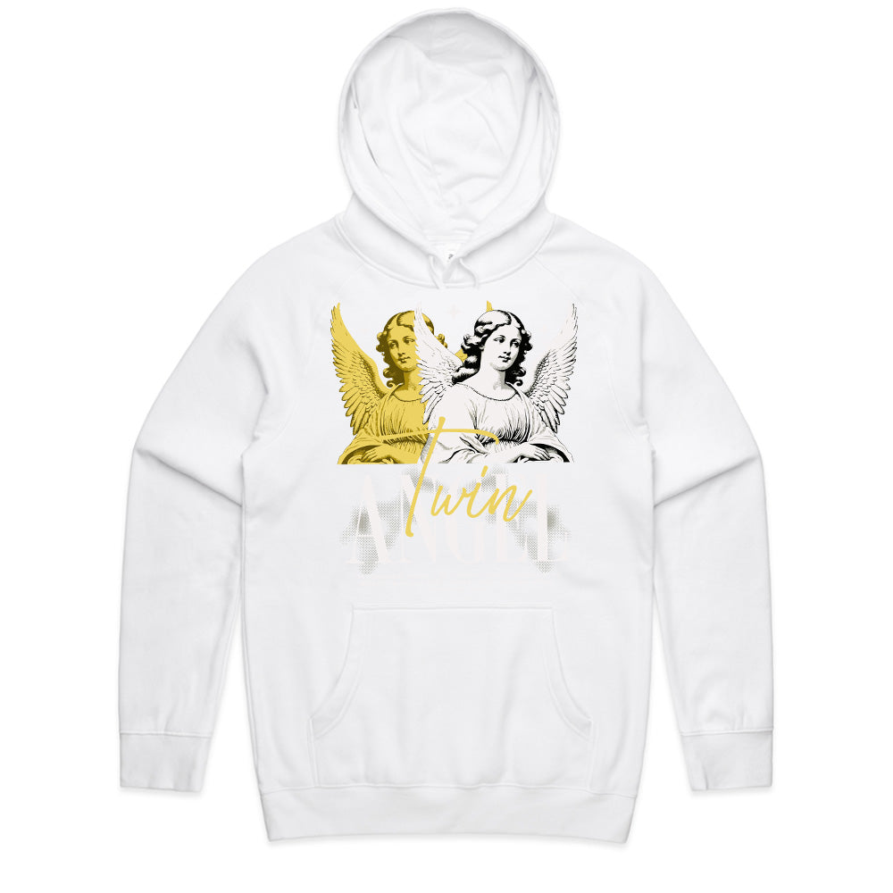 Celestial Twins: Dual Guardian Angel Tee