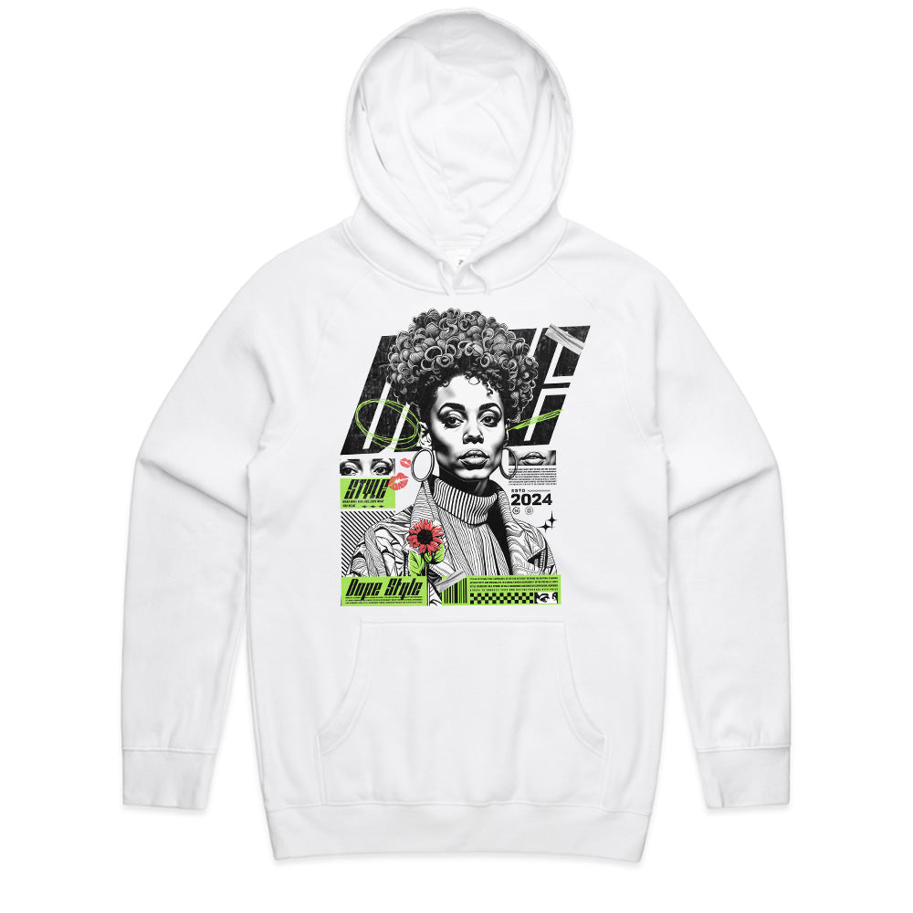 Dope Visionary: Neon Retro Queen Tee