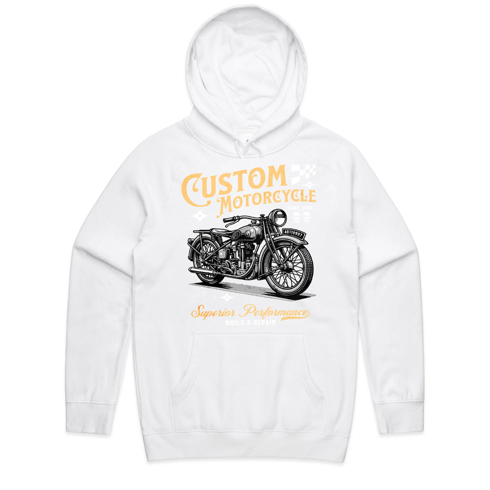 Vintage Torque: Custom Motorcycle Heritage Tee