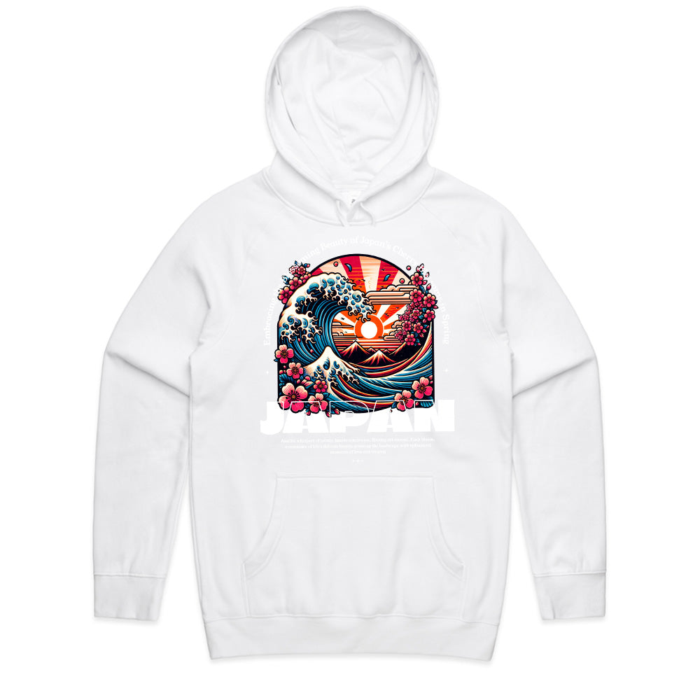 Sakura Waves: Japan’s Eternal Spring Graphic Tee