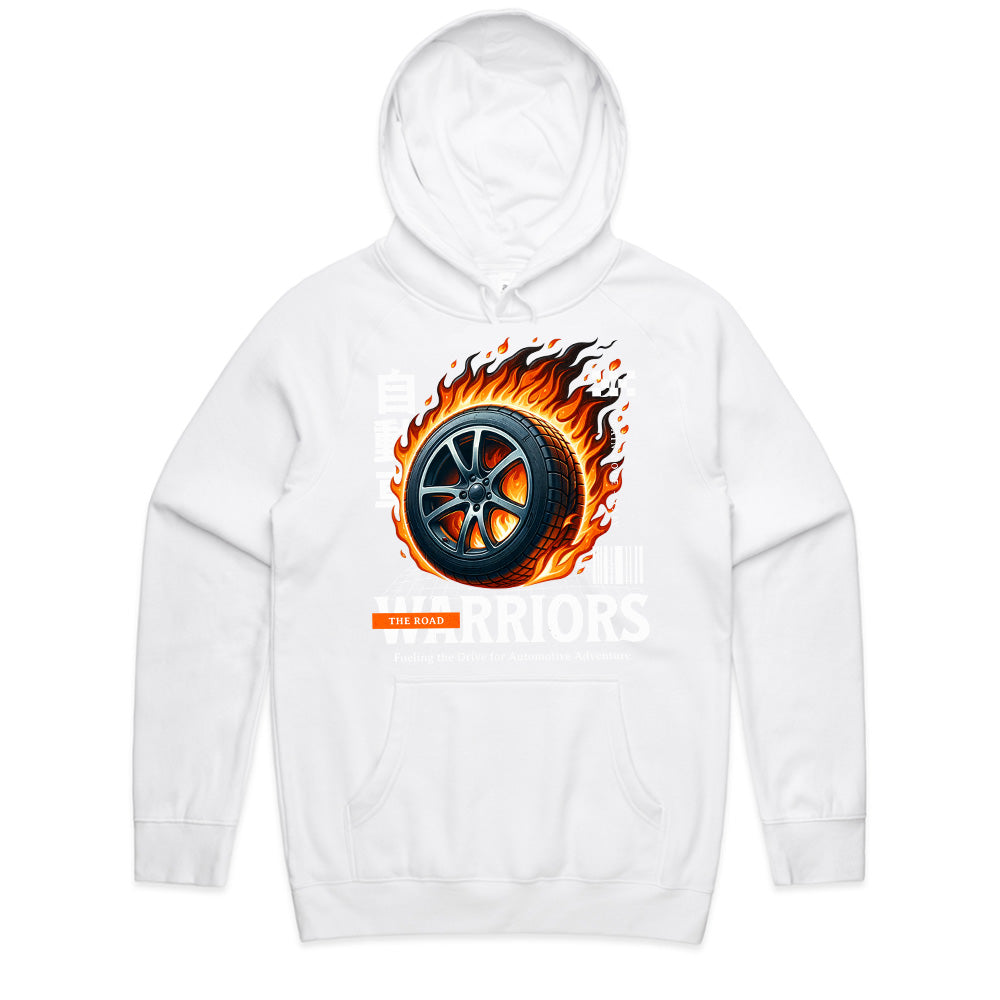 Blazing Drive: Road Warriors Automotive Tee