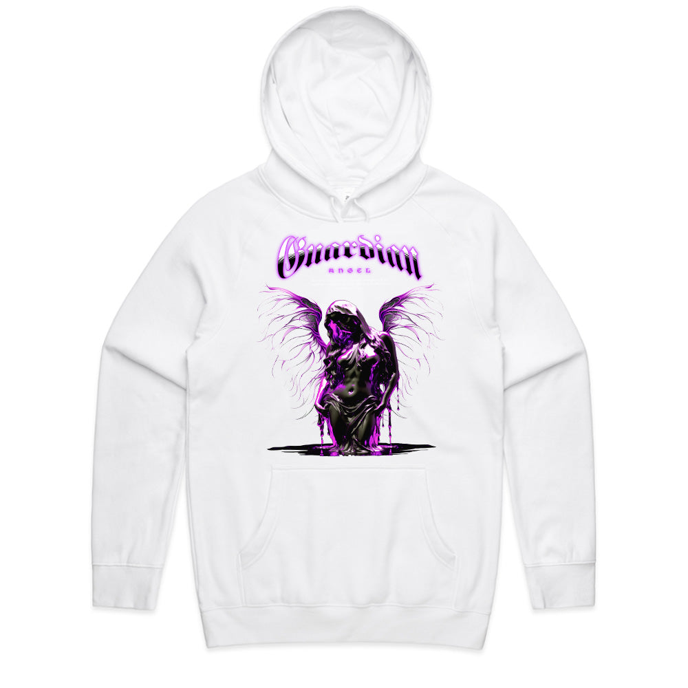 Shadowlight Guardian: Neon Angel Streetwear Tee