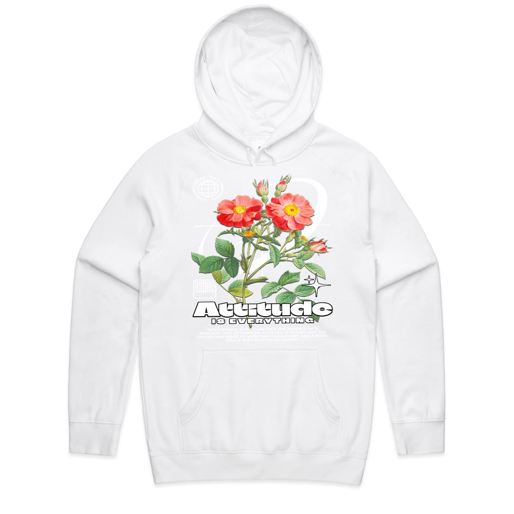 Relentless Bloom: Attitude is Everything Floral Tee