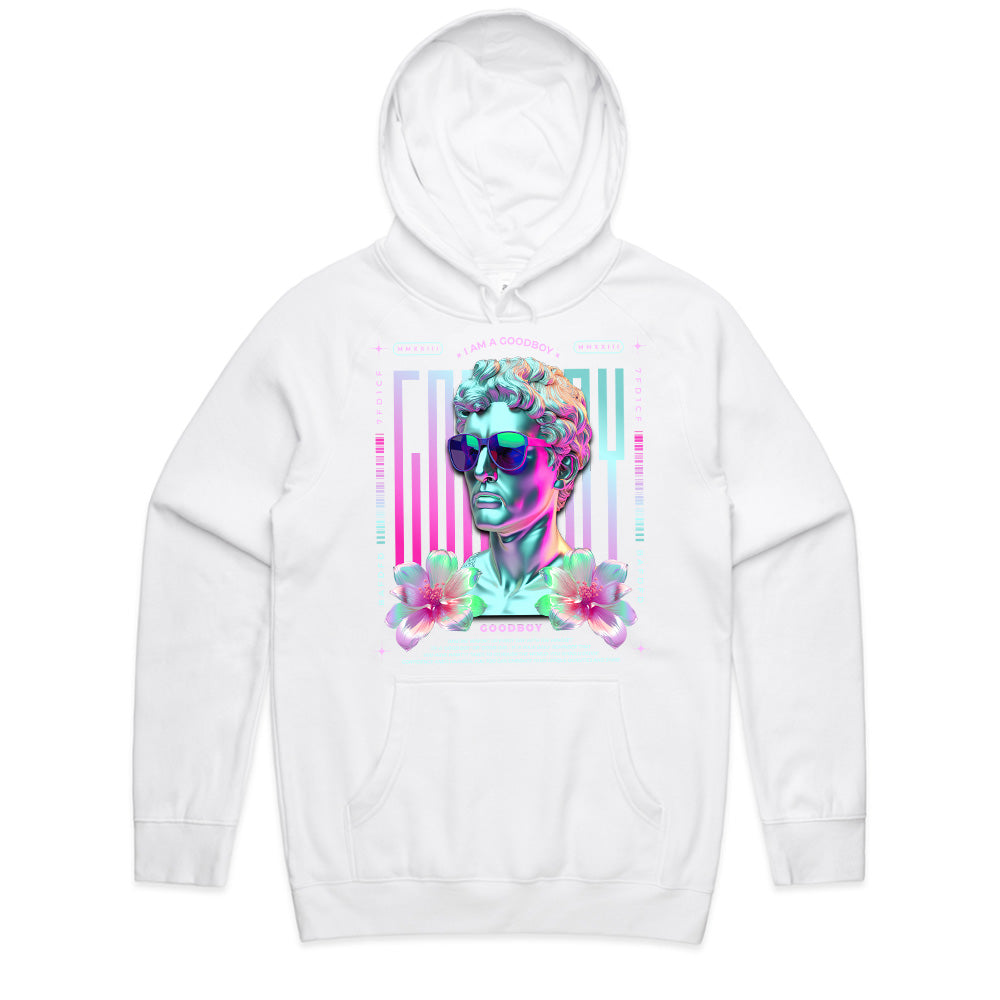 Vaporwave Virtuoso: Neon Goodboy Tee