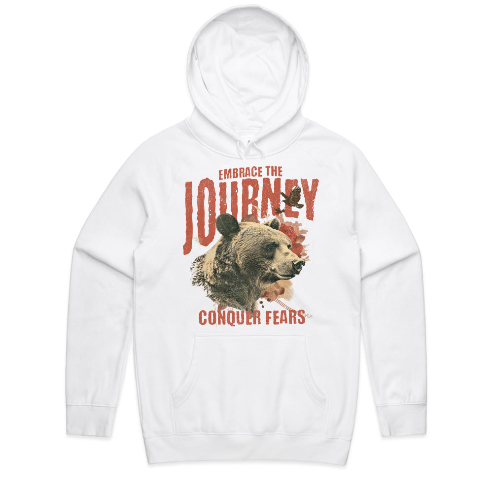 Fearless Trail: Embrace the Journey Bear Tee