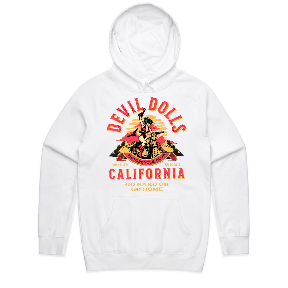 Hellfire Riders: Devil Dolls California Tee