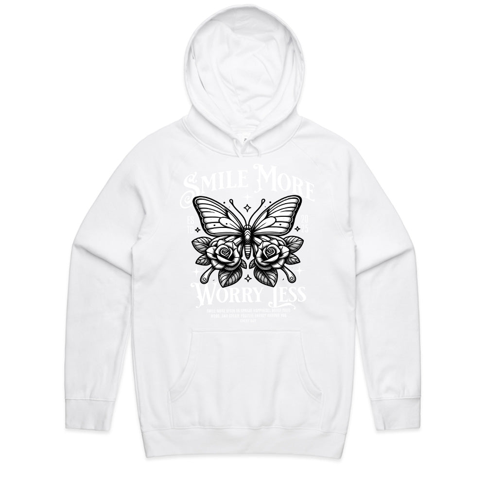 SMILE MORE: Positive Vibes Butterfly Tee
