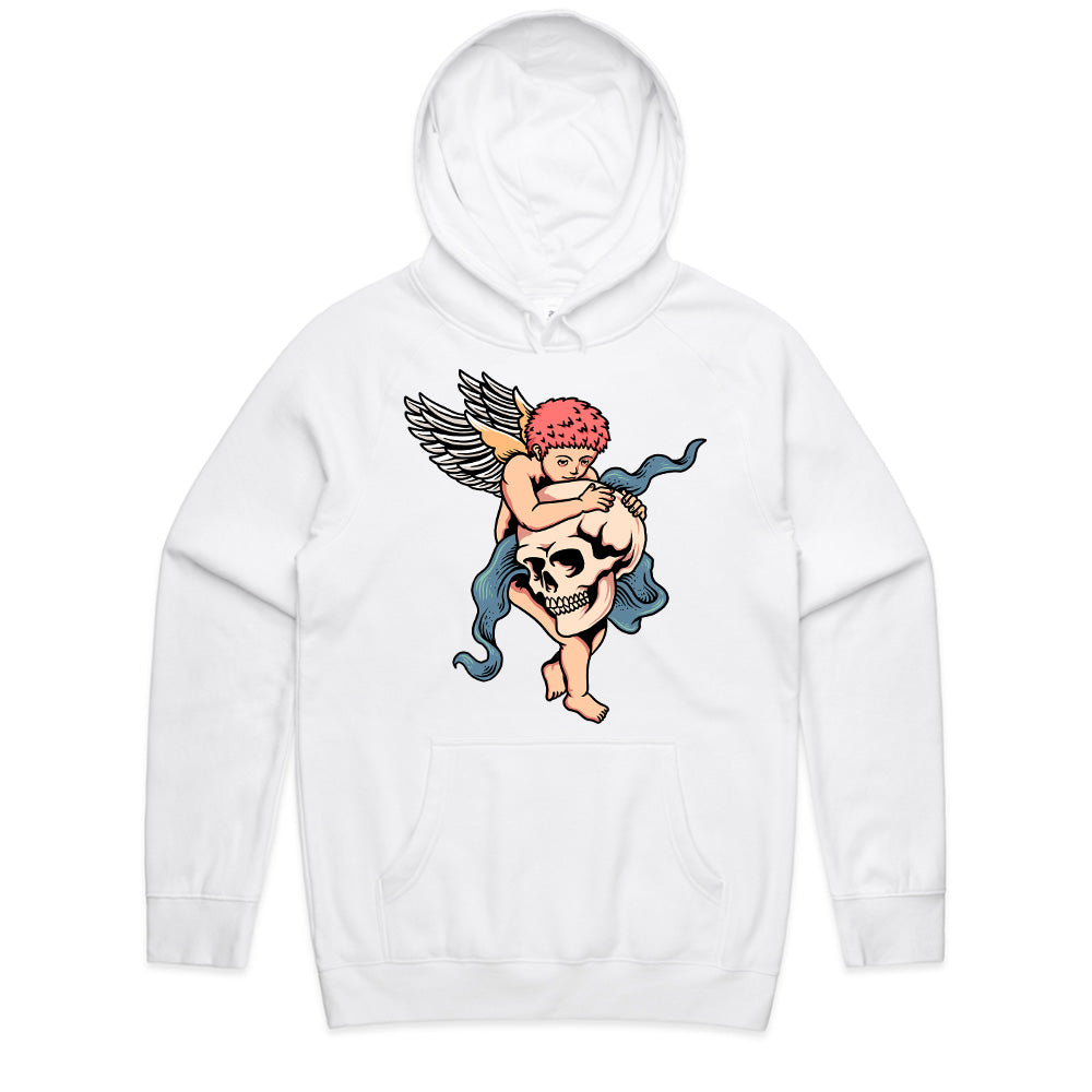 Angel of Mortality: Life & Death Contrast Tee