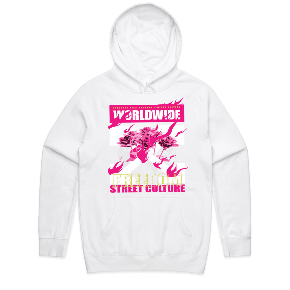 Worldwide Freedom: Street Culture Bloom Tee
