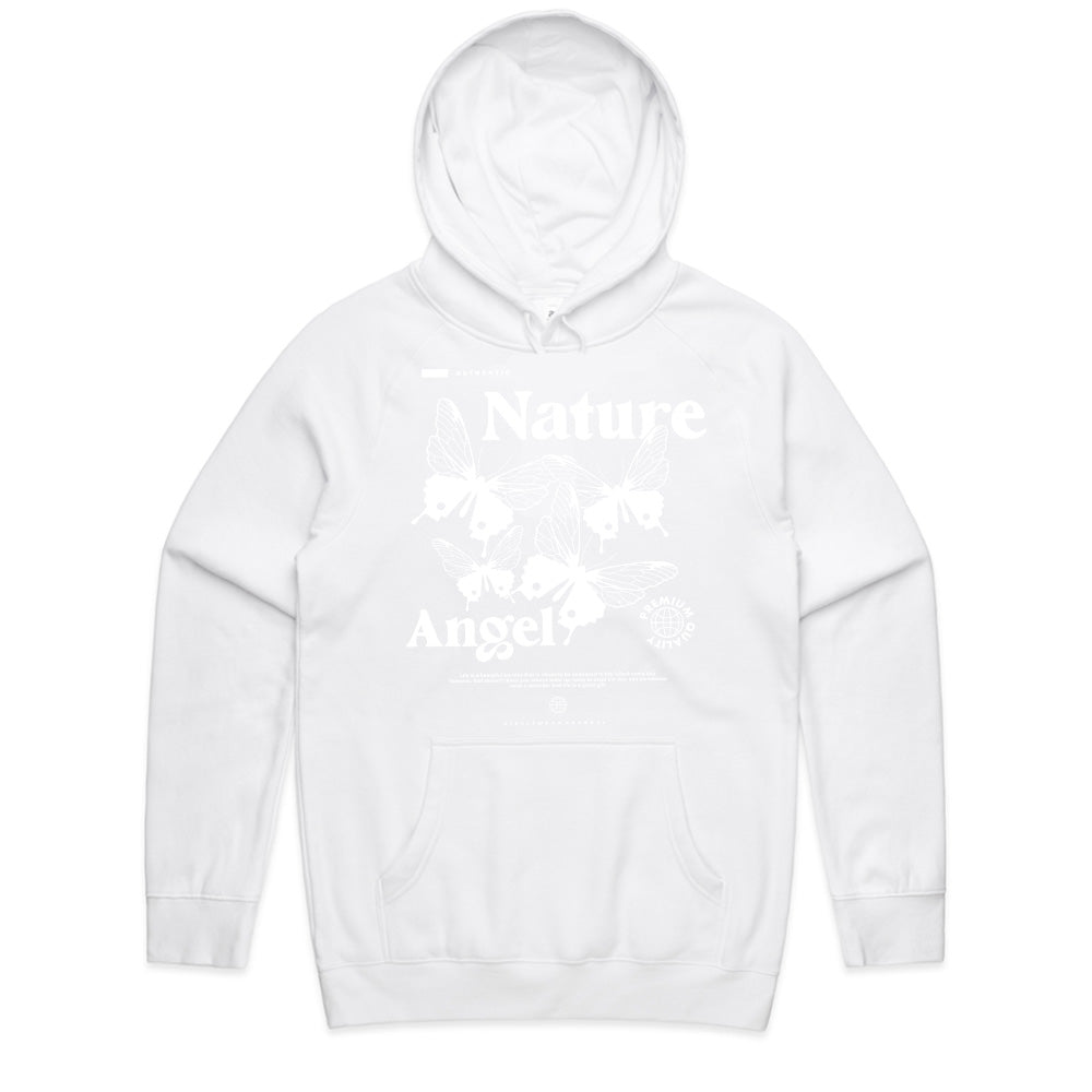 Nature Angel: Monochrome Butterfly Essence Tee