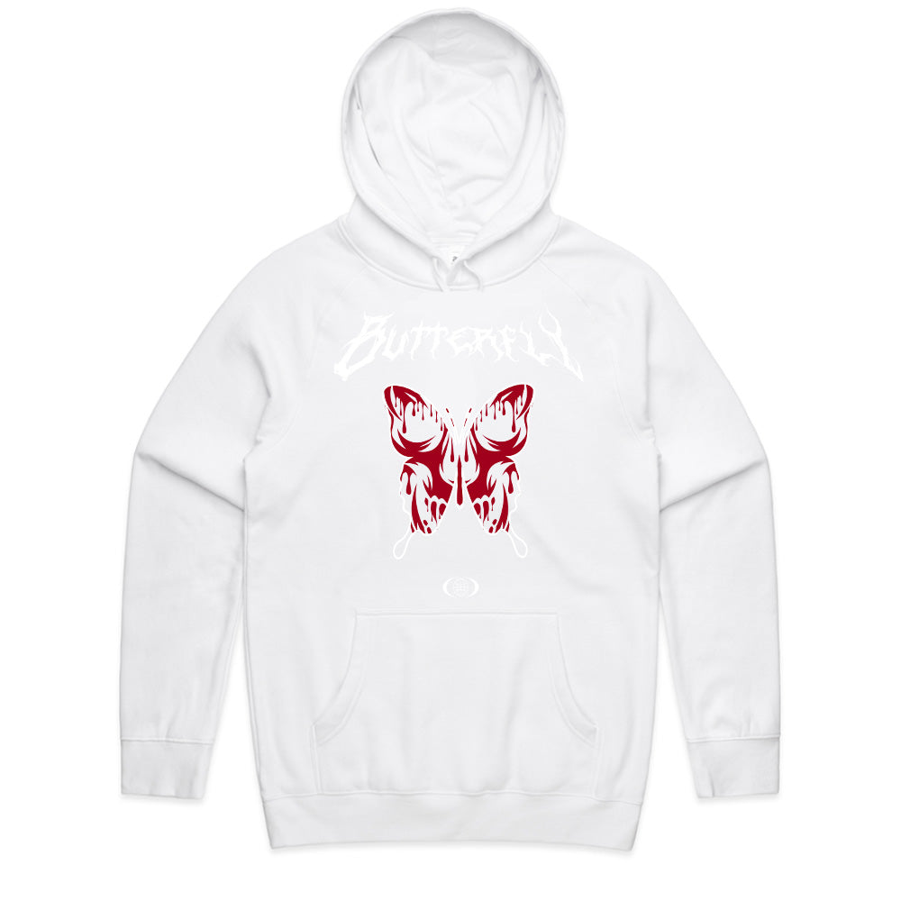 Dark Metamorph: Gothic Butterfly Streetwear Tee
