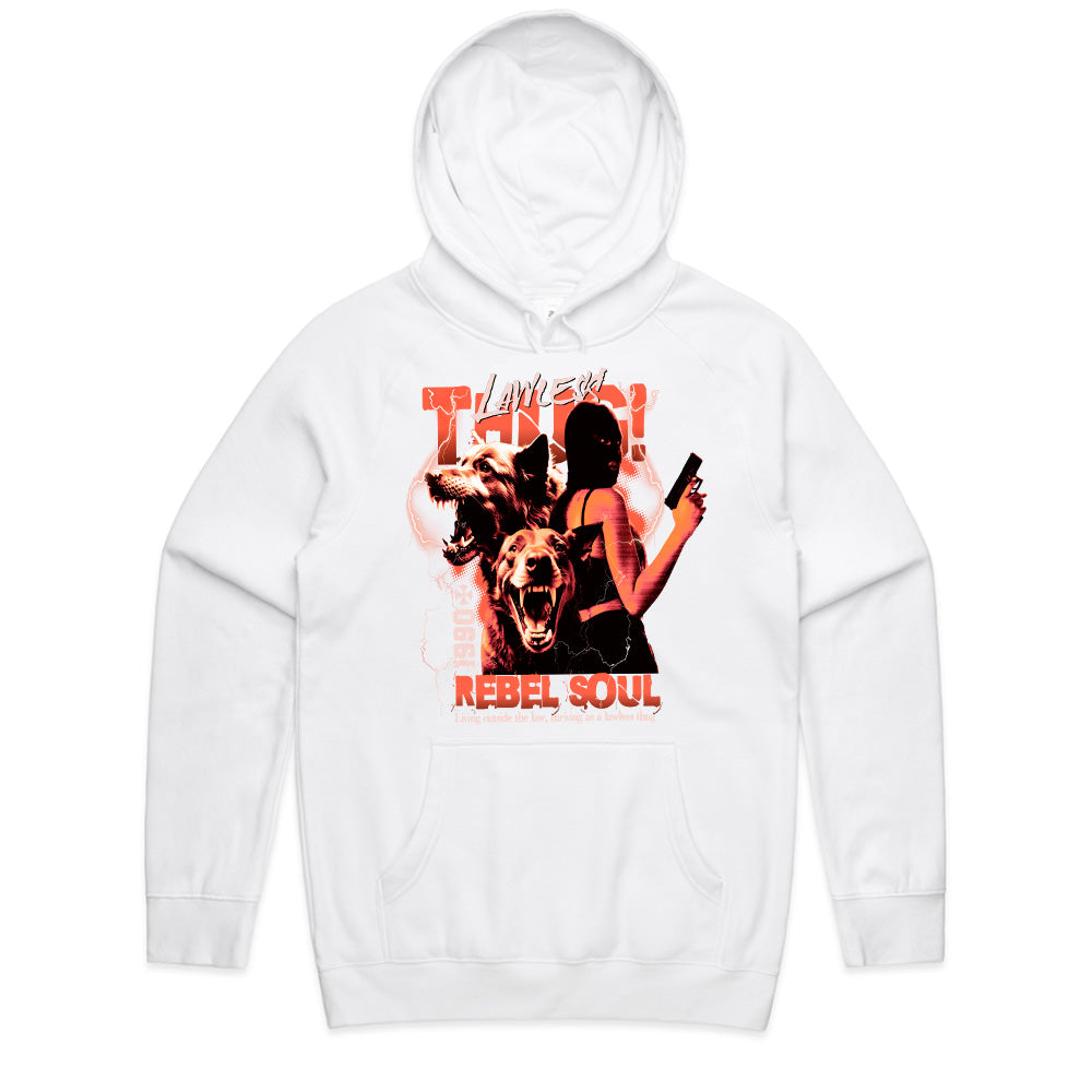 REBEL SOUL: Lawless Thug Streetwear Tee