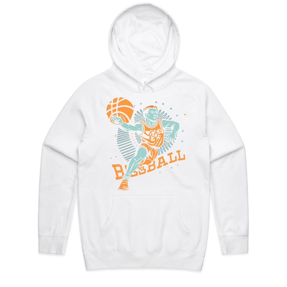 Retro Slam: Cosmic Hoops Champion Tee