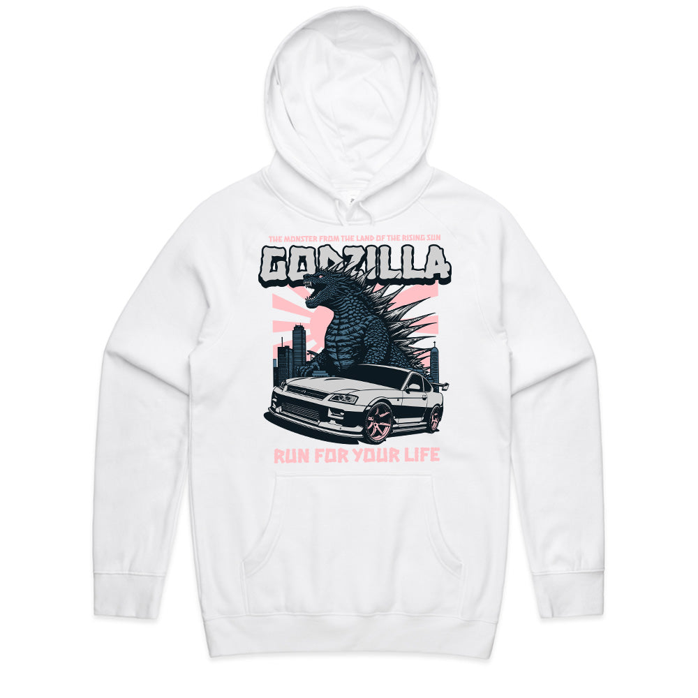 Kaiju Racer: Godzilla Skyline Fury Tee