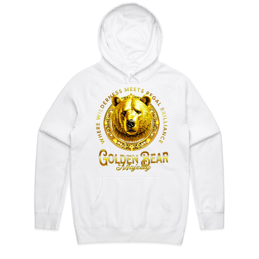 Regal Roar: Golden Bear Majesty Tee