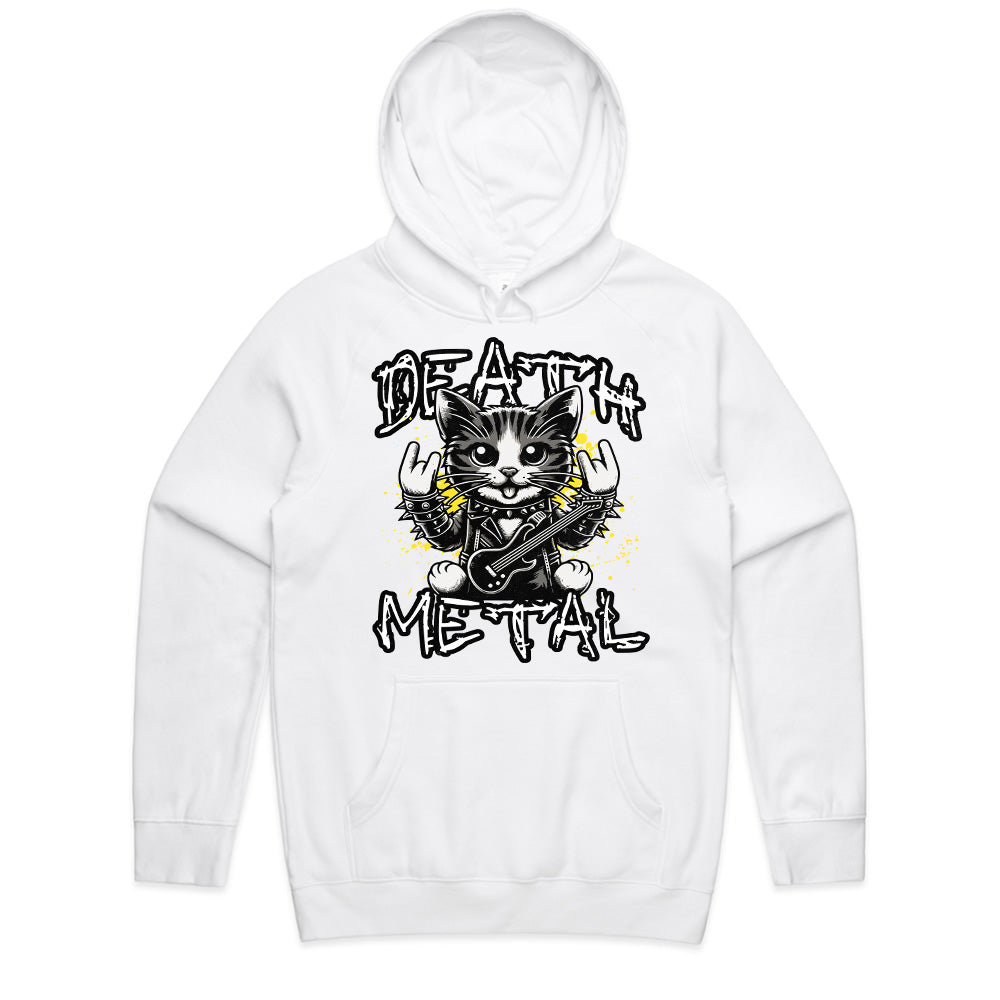 Riff & Roar: Death Metal Cat Tee