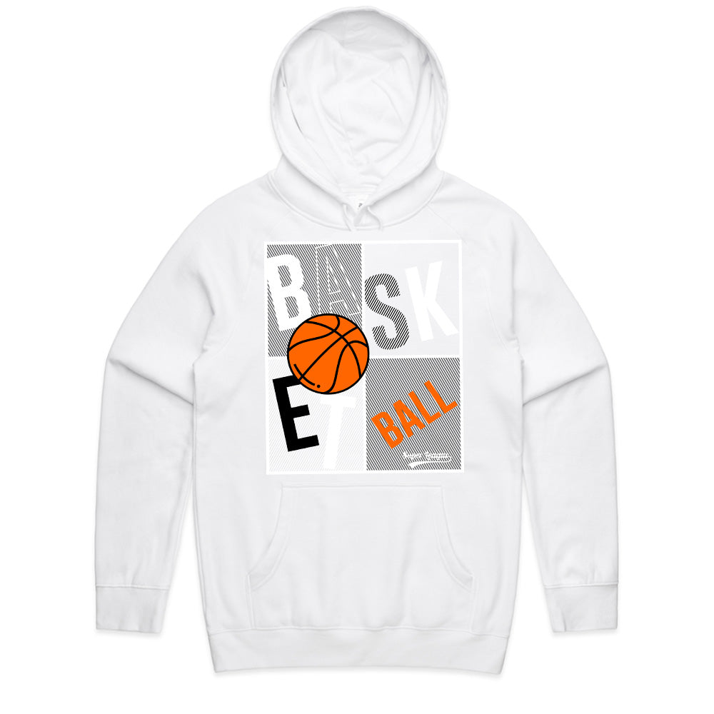 Hoop Hustle: Retro Graphic Basketball Tee