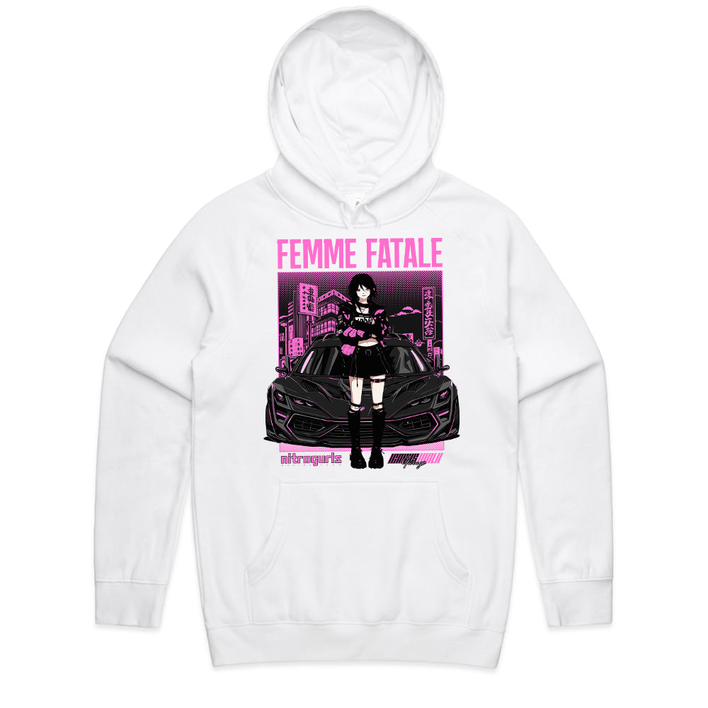 Neo Noir Racer: Femme Fatale Nitro Tee