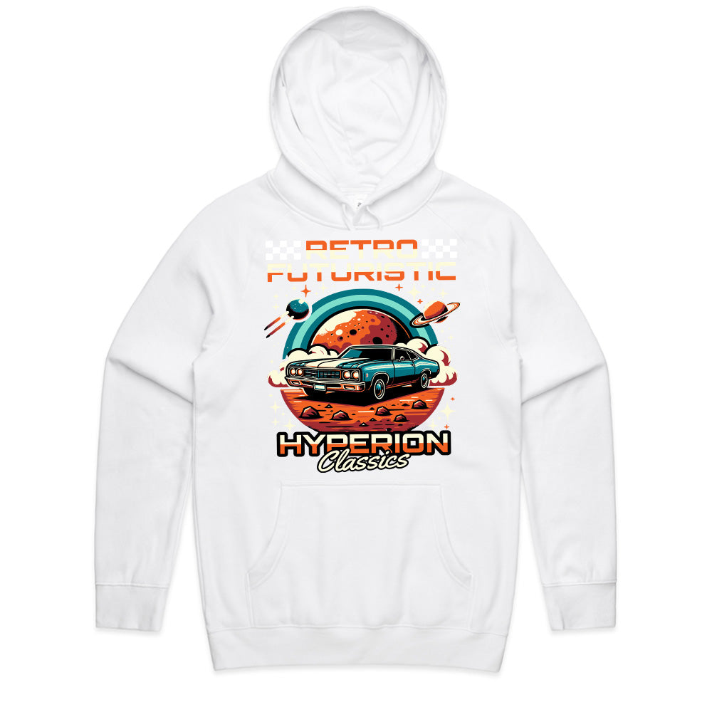 Cosmic Cruiser: Retro Futuristic Hyperion Tee