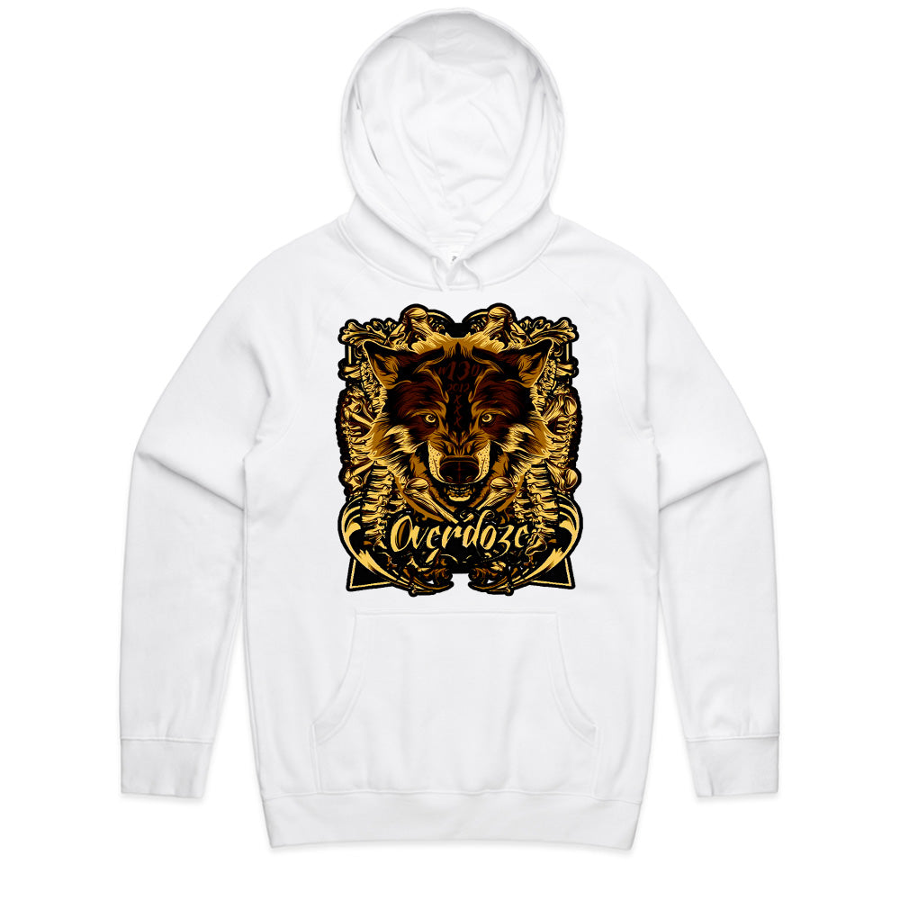 Savage Overdose: Golden Alpha Wolf Tee