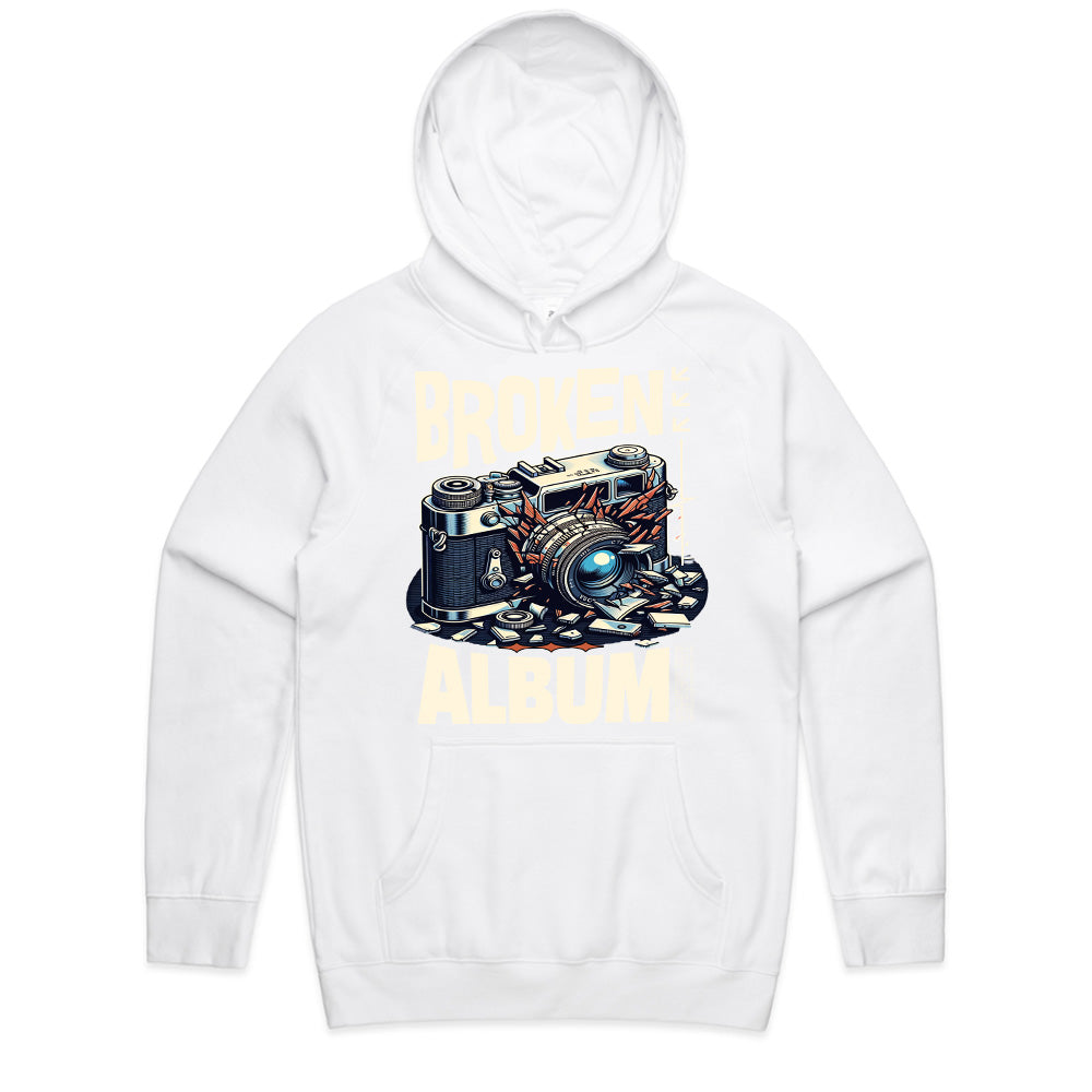 Broken Album Retro Camera Tee
