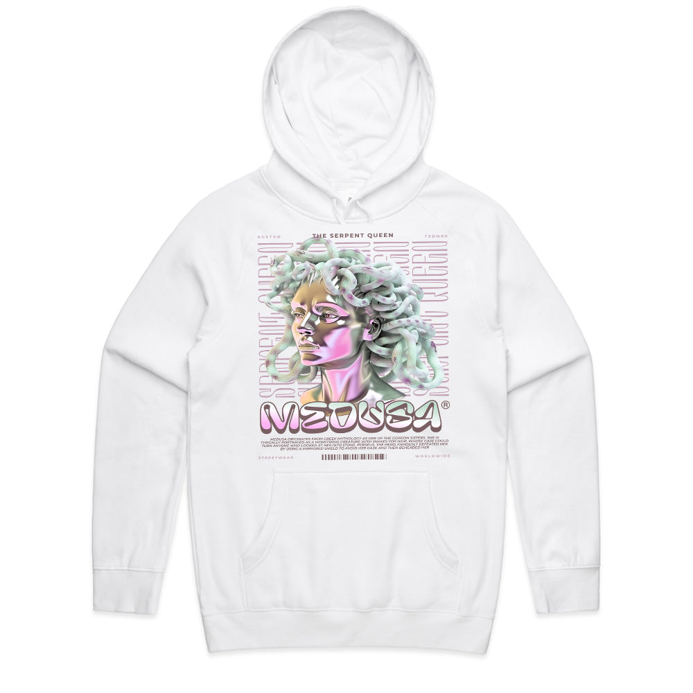 Serpent Queen: Neon Medusa Streetwear Tee