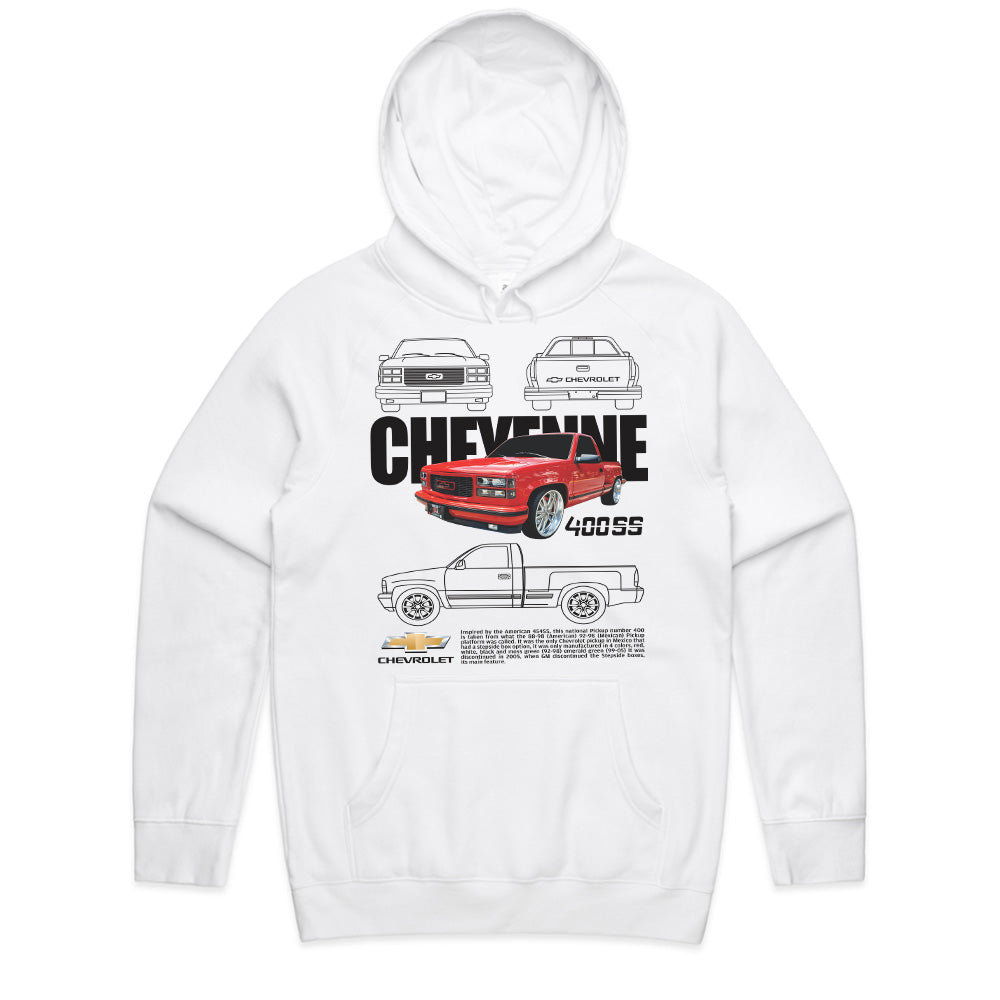 Cheyenne 400 SS Pickup Truck T-Shirt – Classic Power Muscle Edition
