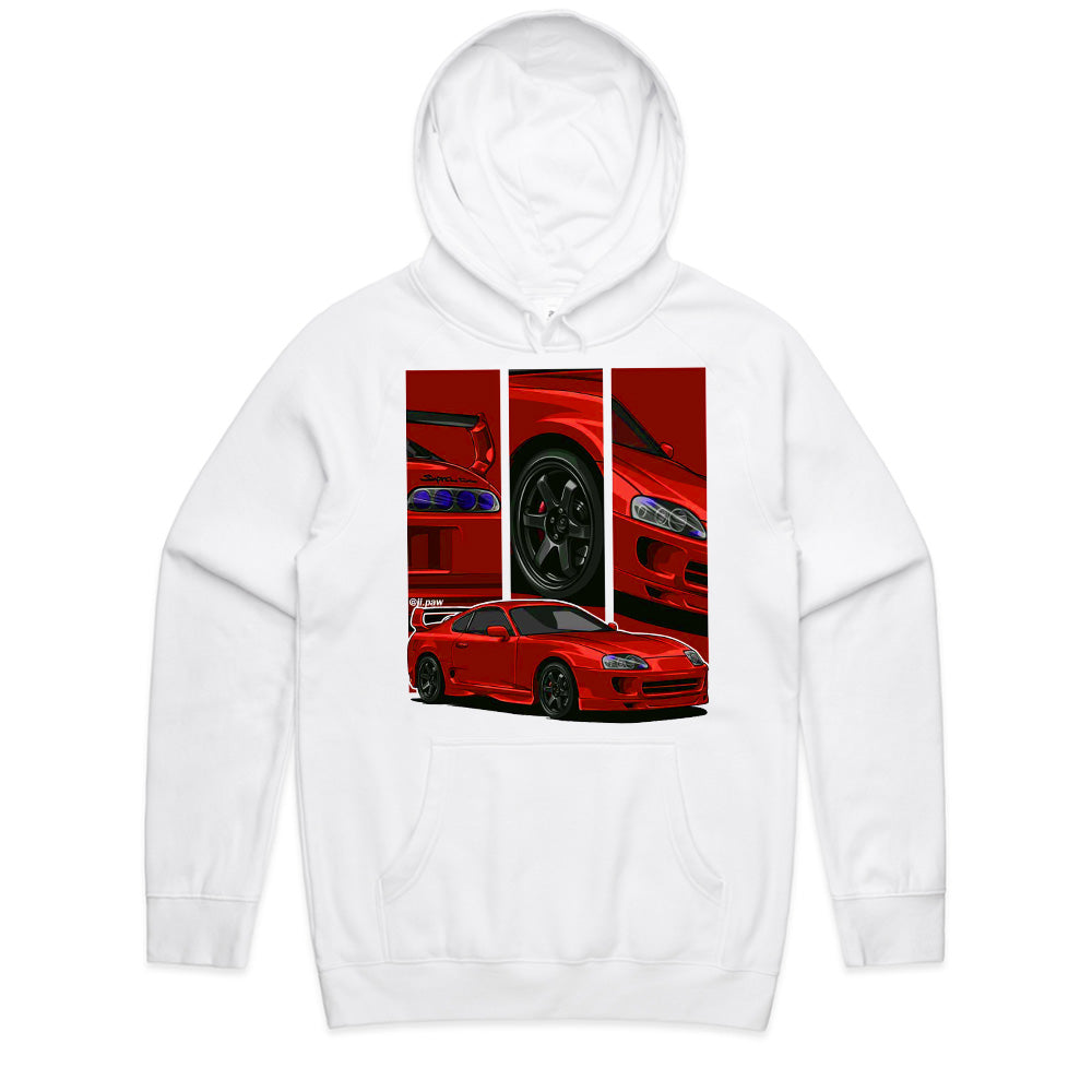 Supra MK4 Red Legend: JDM Icon Split Edition