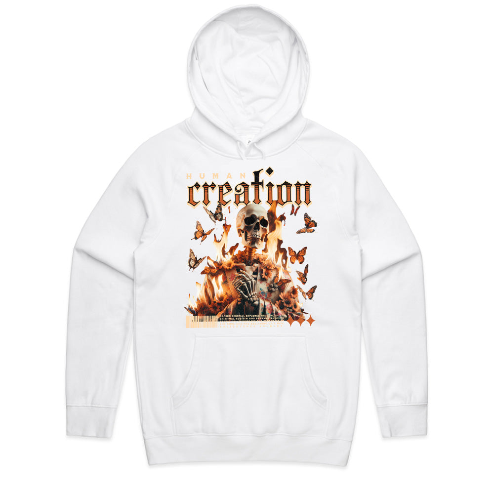 Infernal Metamorphosis: Human Creation Flame Tee
