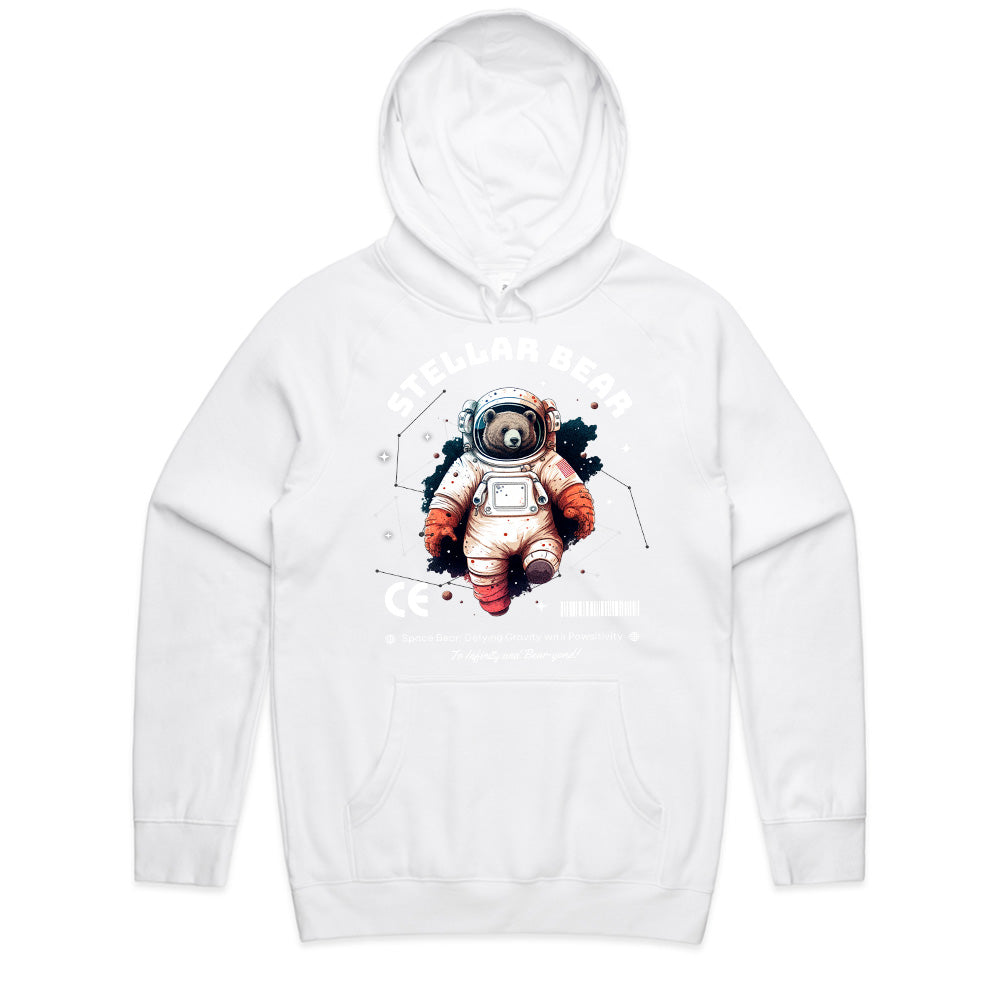 Stellar Bear" Astronaut Space Explorer Graphic Tee
