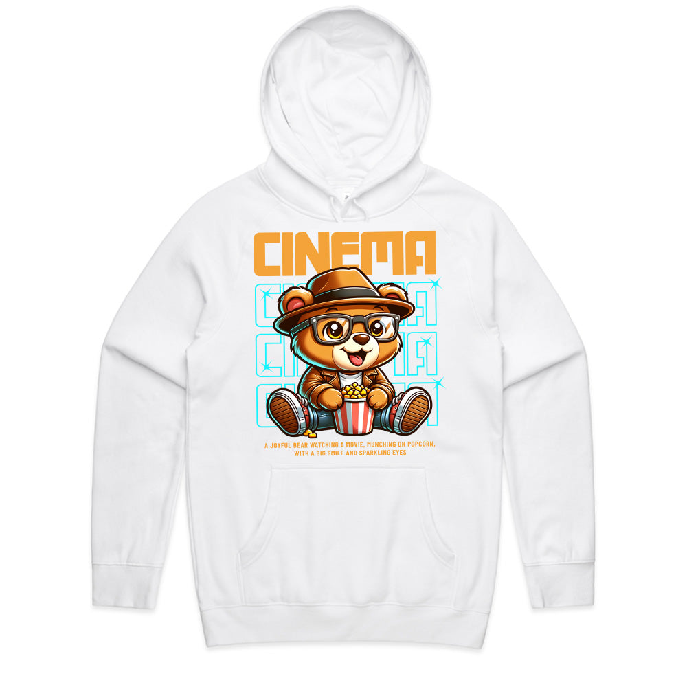CineBear Delight: Movie Night Tee