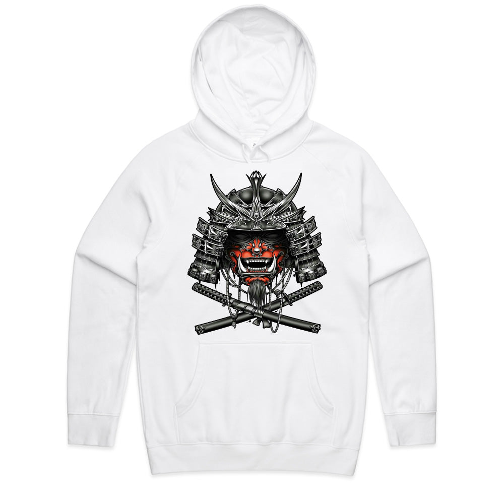 Wrathful Ronin: Crimson Oni Samurai Tee