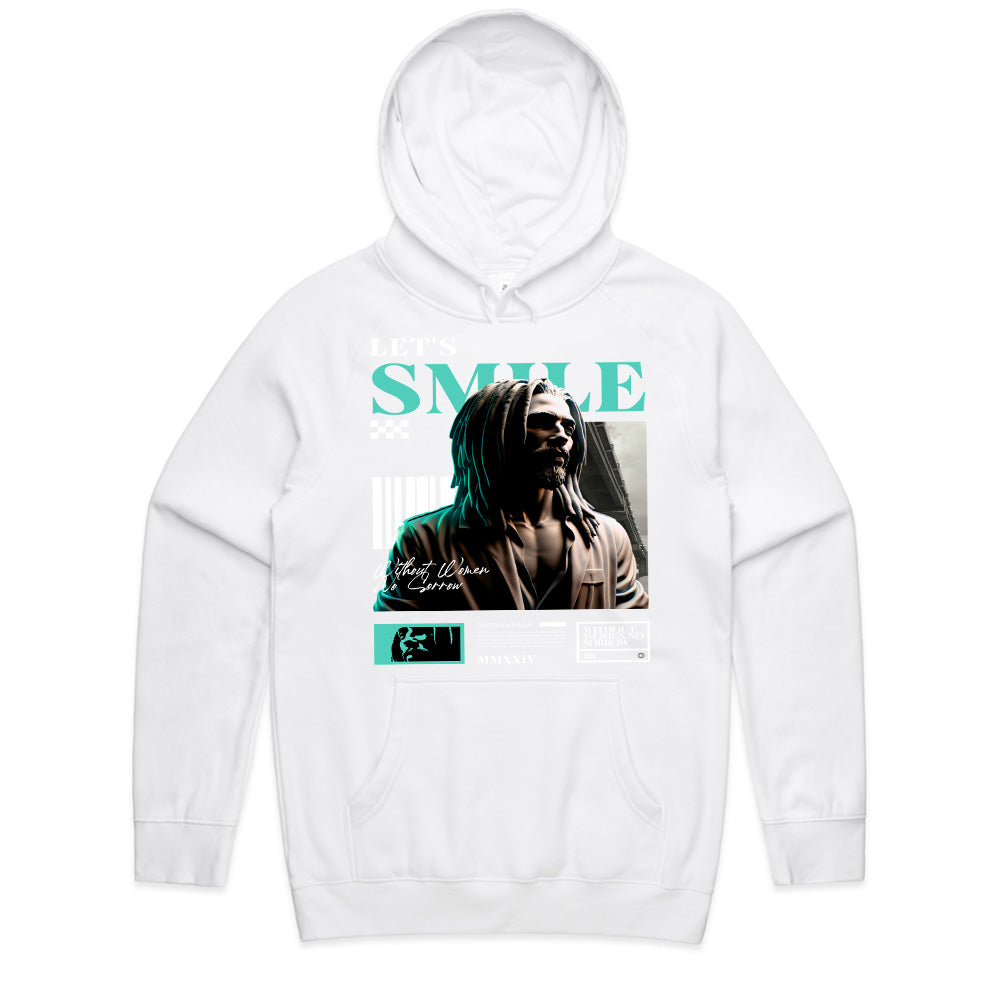 Urban Serenity: Let’s Smile Streetwear Tee