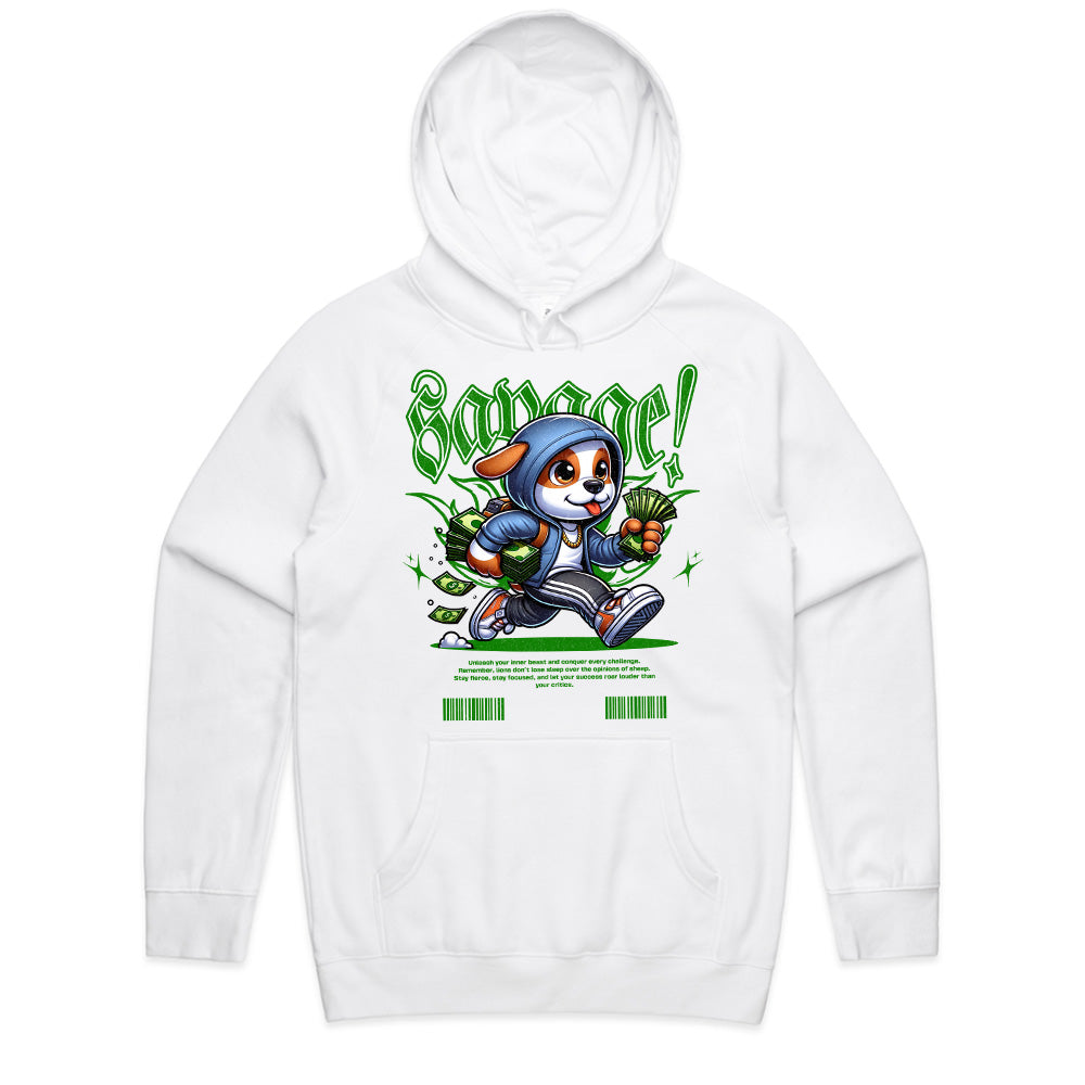 Savage Pup Hustle: Streetwise Money Runner Tee