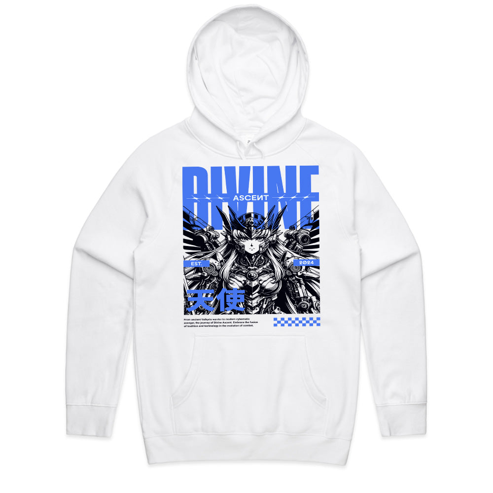 Divine Ascent: Neon Angelic Street Tee