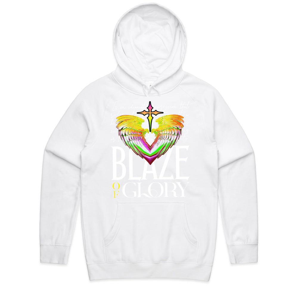 Celestial Flame: Blaze of Glory Wings Tee