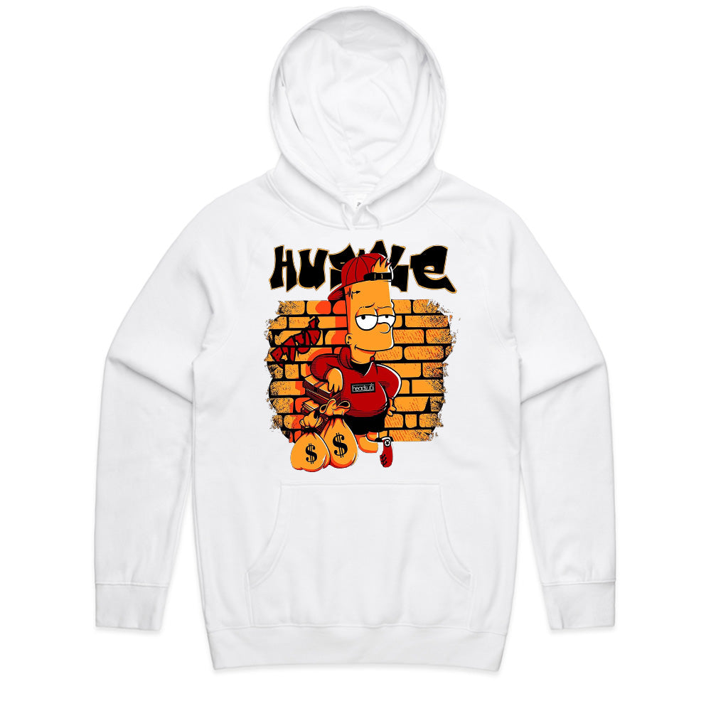 Streetwise Mischief: Hustle Bart Tee