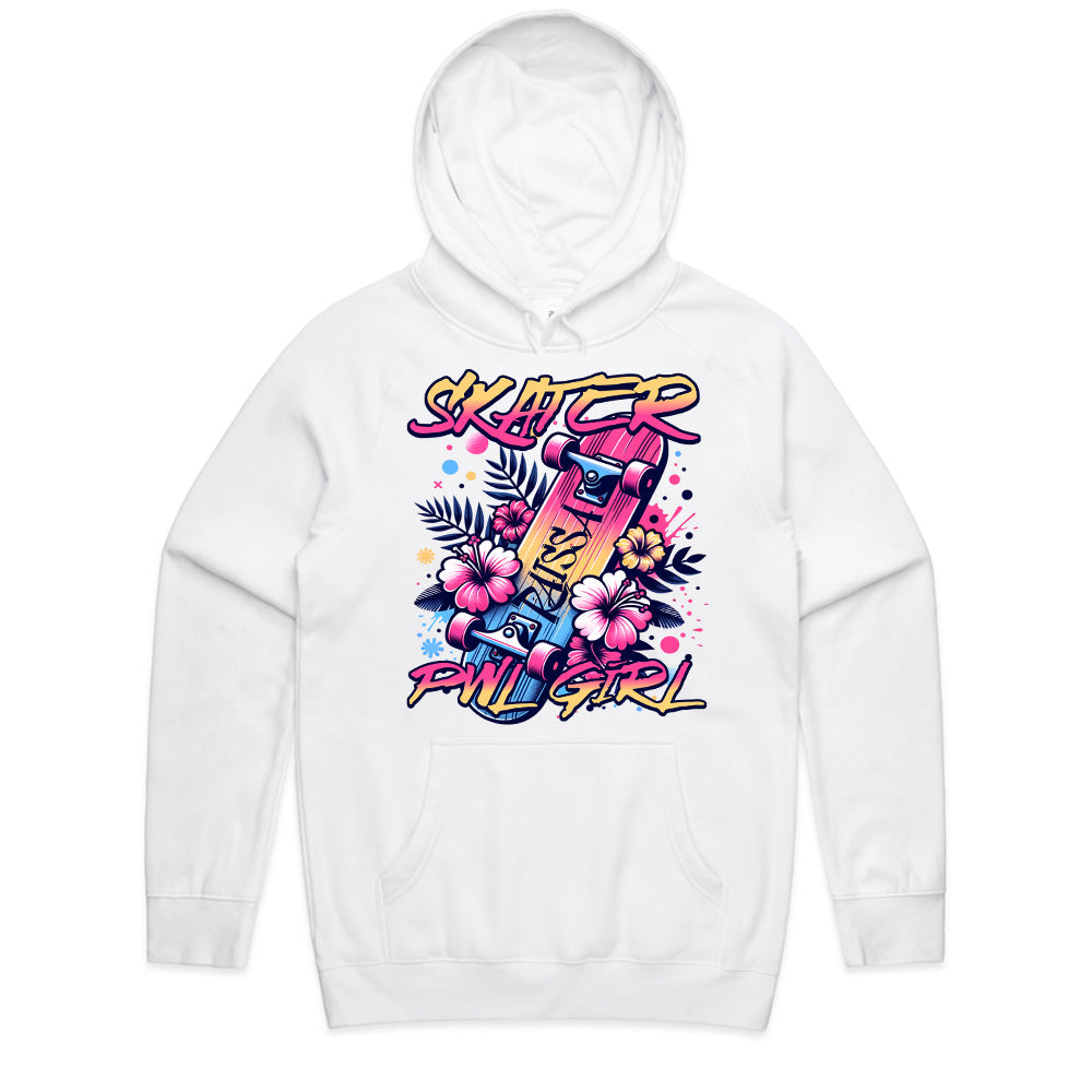 Skater Vibes: Pink Palm Girl Tee