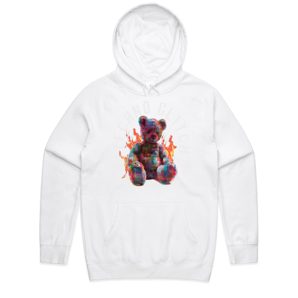 Techno Glitch: Burnt Reality Bear Tee